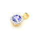 Pandantiv Aur 14K Z0510 Tanzanit 0.50ct