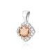 Pandantiv Aur 14K Z0571 Morganit 0.40ct