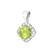 Pandantiv Aur 14K Z0571 Peridot 0.60ct