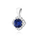 Pandantiv Aur 14K Z0571 Safir 0.50ct