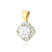 Pandantiv Aur 14K cu Diamante de Laborator 0.56 ct