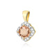 Pandantiv Aur 14K Z0571 Morganit 0.40ct
