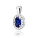 Pandantiv Aur 14K Z0574 Safir 0.70ct