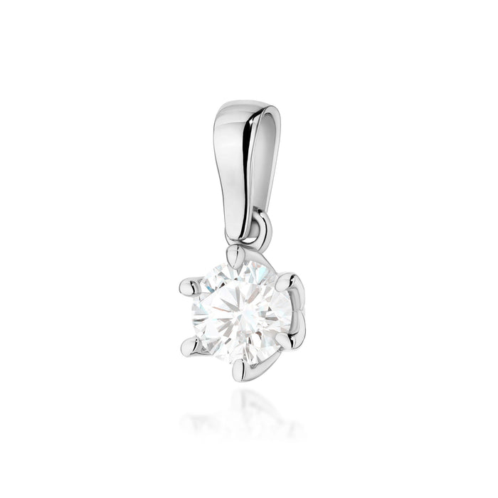 Pandantiv Aur 14K Z0575 Diamant Crescut în Laborator 0.70ct