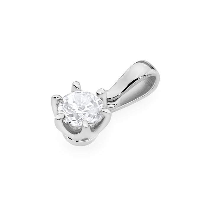 Pandantiv Aur 14K Z0575 Diamant Crescut în Laborator 0.70ct