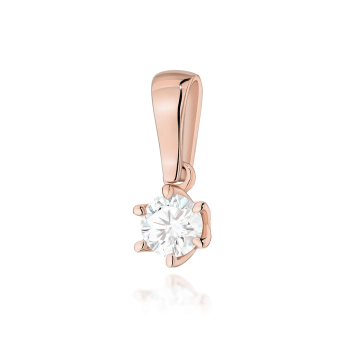 Pandantiv Aur 14K Z0575 Diamant 0.30ct