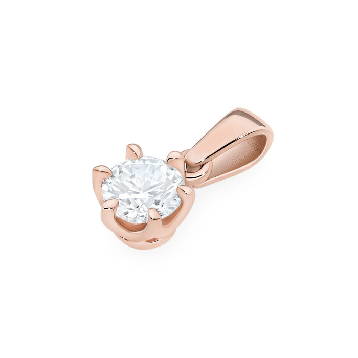 Pandantiv Aur 14K Z0575 Diamant 0.50ct
