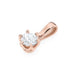 Pandantiv Aur 14K Z0575 Diamant Crescut în Laborator 0.70ct