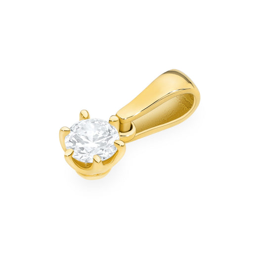 Pandantiv Aur 14K Z0575 Diamant 0.30ct