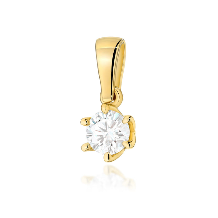 Pandantiv Aur 14K Z0575 Diamant 0.40ct