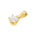 Pandantiv Aur 14K Z0575 Diamant Cultivat 0.40ct