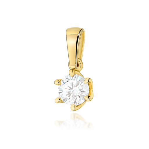 Pandantiv Aur 14K Z0575 Diamant Cultivat 0.50ct