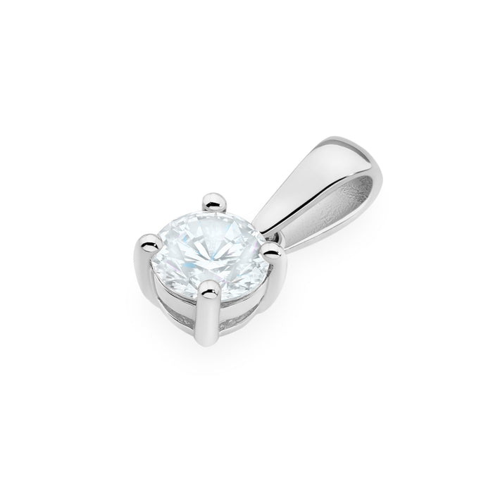 Pandantiv Aur 14K Z0576 Diamant Cultivat în Laborator 0,70ct