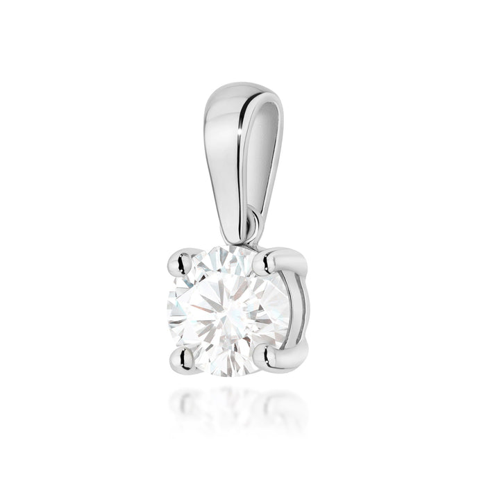 Pandantiv Aur 14K Z0576 Diamant Cultivat în Laborator 1,00ct