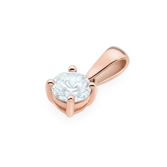 Pandantiv Aur 14K Z0576 Diamant 0,70ct
