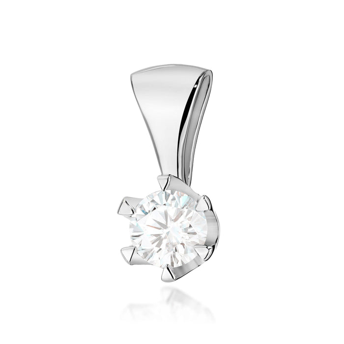 Pandantiv Aur 14K cu Diamant Natural 0.70 ct