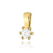 Pandantiv Aur 14K cu Diamant Natural Natural 0.10 ct