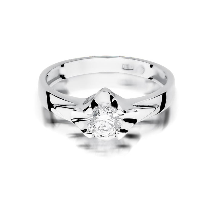 Inel Aur 14k cu Diamant Natural 0.50 ct