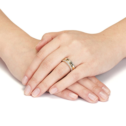 Inel Aur 8K cu Zirconiu