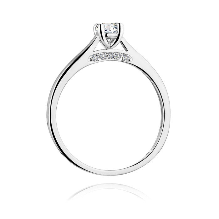 Inel Aur 14k cu Diamante Naturale 0.30 ct