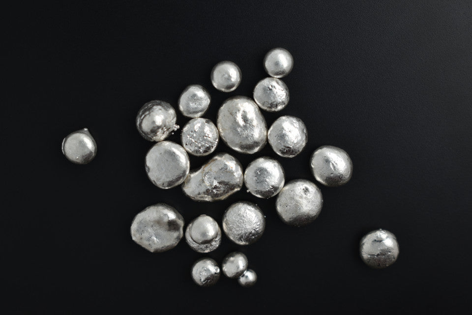 Fine silver grains purity 99.9%