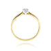 Inel Aur 14K cu Diamant Natural 0.08 ct