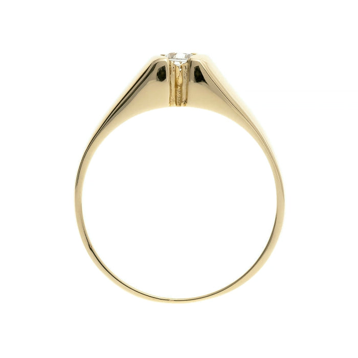 Inel Aur 8K cu Zirconiu Elegant