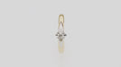 Inel Aur 14K cu Diamant Natural 0.10 ct