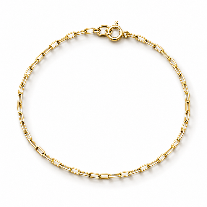 Bratara Aur 14K Anchor Oval 20 cm