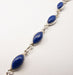 Bratara Argint 925 cu Lapis Lazuli 20.1 cm lungime