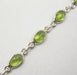 Bratara Argint 925 cu Peridot 19 cm lungime