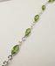 Bratara Argint 925 cu Peridot 20.1 cm lungime