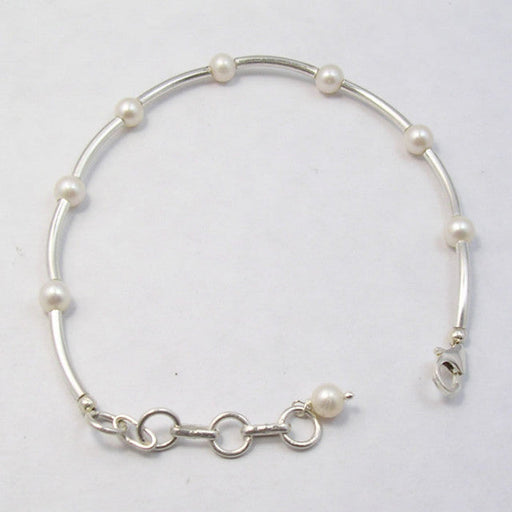 Bratara Argint 925 cu Perla FreshWater 19.6 cm lungime