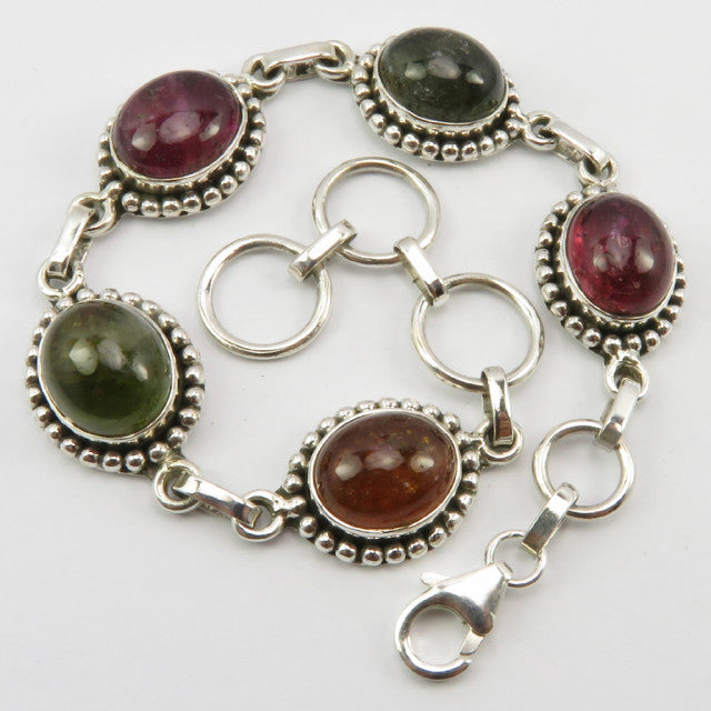 Bratara Argint 925 cu Turmalina, 19.8 cm lungime