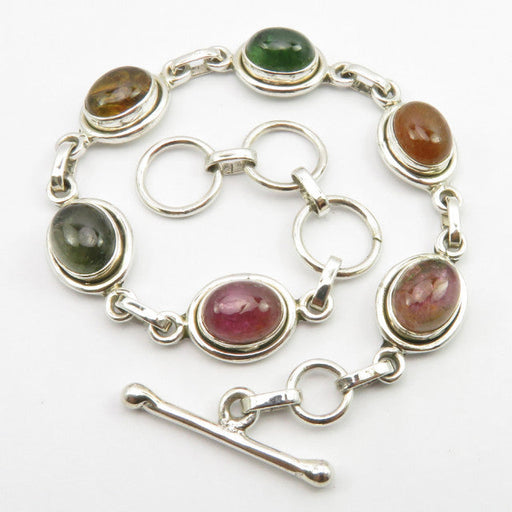 Bratara Argint 925 cu Turmalina, 19.8 cm lungime