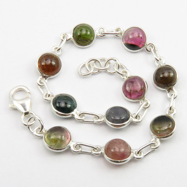 Bratara Argint 925 cu Turmalina, 19.8 cm lungime