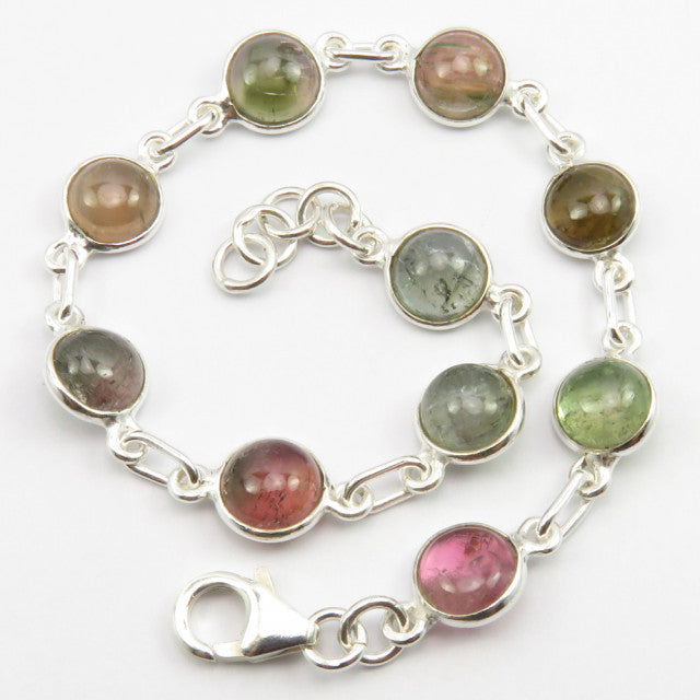 Bratara Argint 925 cu Turmalina, 19.8 cm lungime