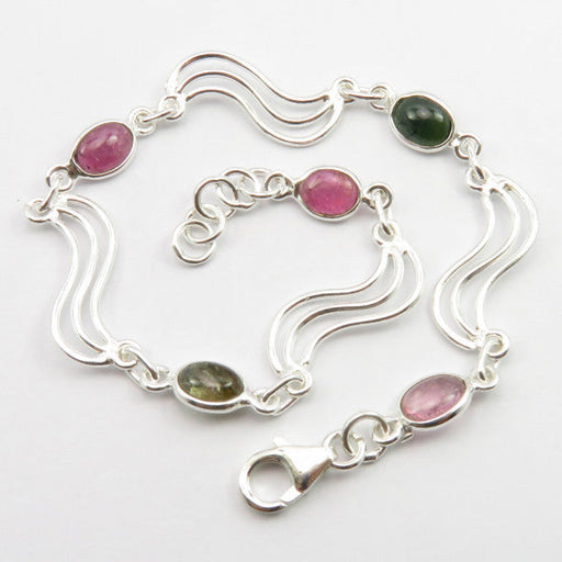 Bratara Argint 925 cu Turmalina, 21 cm lungime