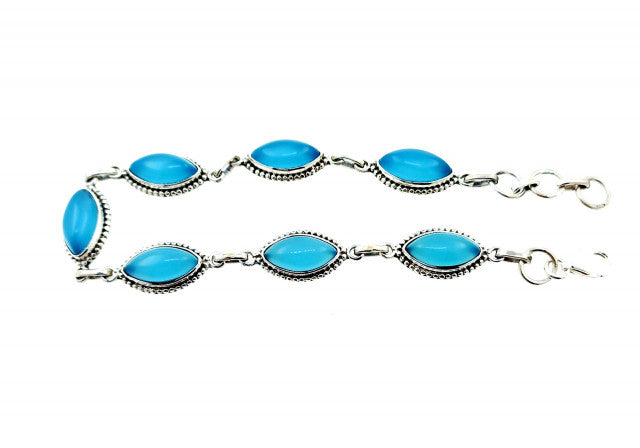 Bratara Argint cu Calcedonie