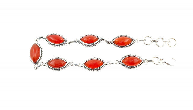 Bratara Argint cu Carnelian