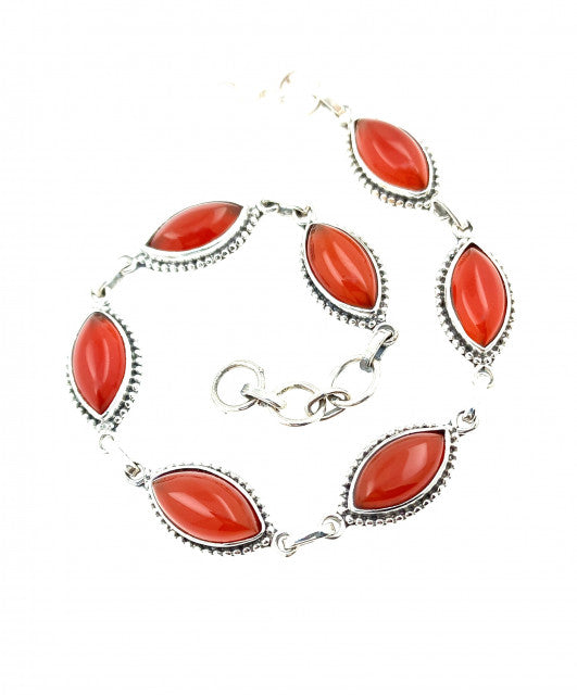 Bratara Argint cu Carnelian