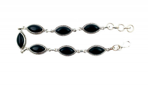 Bratara Argint cu Onix Negru