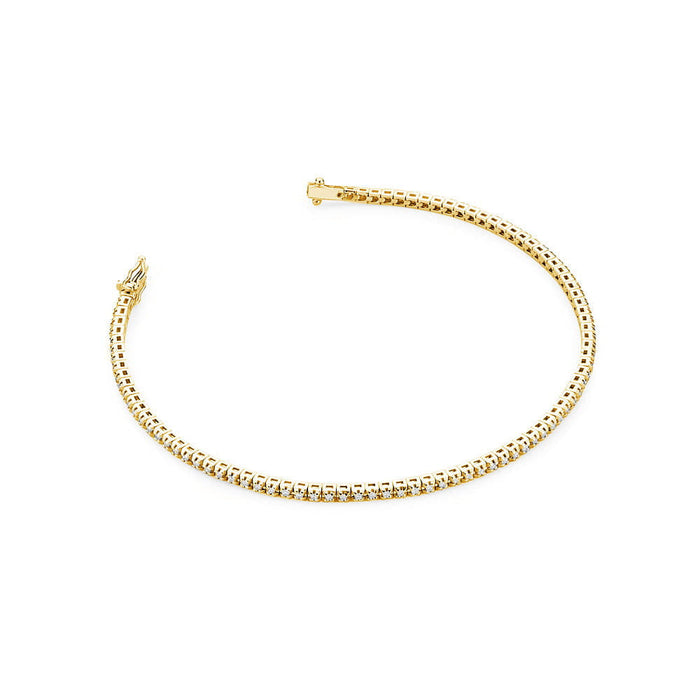 Bratara Aur 14K cu Diamante Naturale 0.51 ct