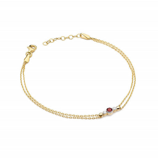 Bratara Aur 14 K cu Rubin 0.15 ct