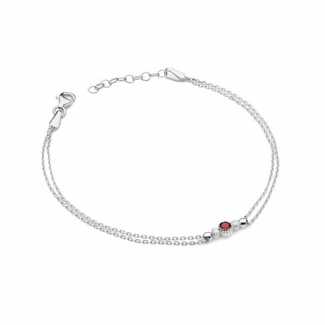 Bratara Aur 14 K cu Rubin 0.15 ct