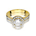 Inel Aur 14k cu Diamant Natural 1.37 ct