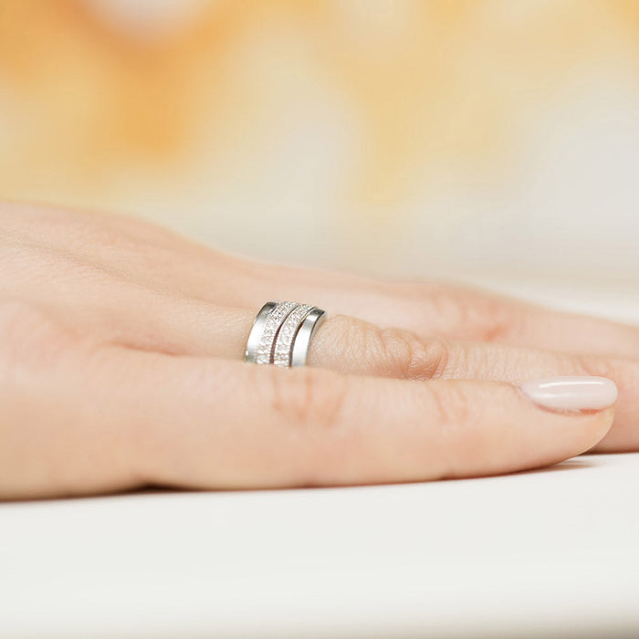 Inel Aur 14K cu Diamante Naturale 0.18 ct