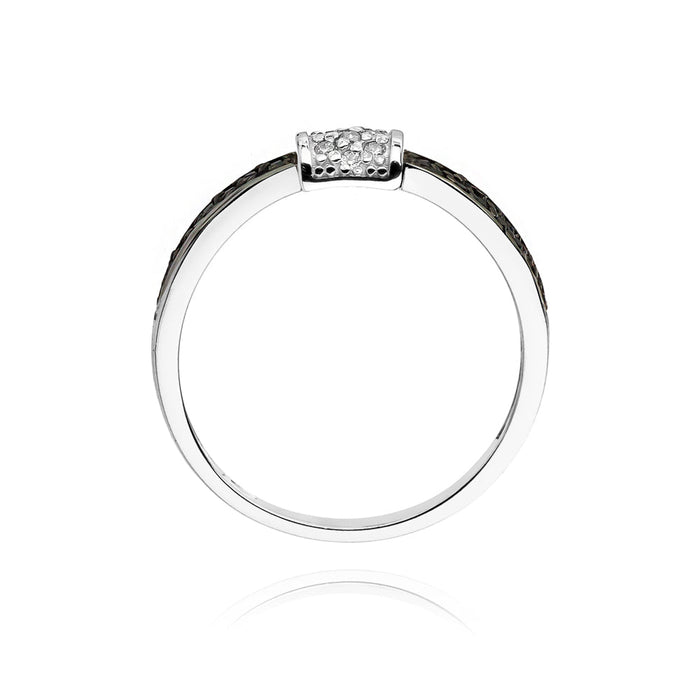 Inel Aur 14K cu Diamant Natural 0.05 ct