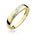 Inel Aur 14K cu Diamant Natural 0.02 ct