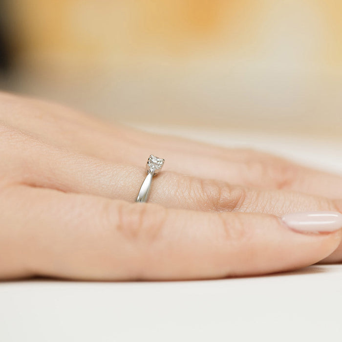 Inel Aur 14K cu Diamante Naturale 0.13 ct